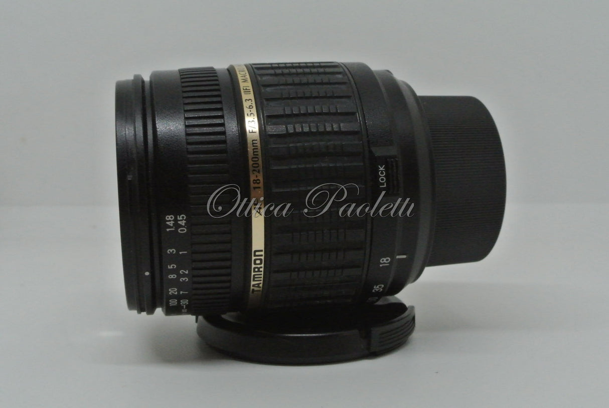 Tamron per Nikon AF 18-200 mm 1:3.5-6.3 XR  LD Di II ASPHERICAL (IF) MACRO   Usato