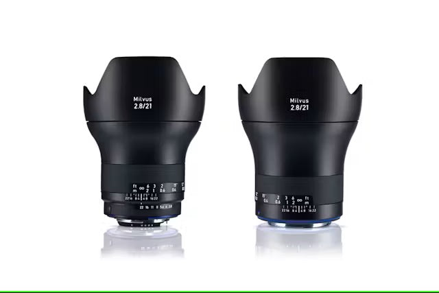 Zeiss Milvus 2.8/21 ZE-mount Nuovo